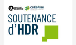 Soutenance d’HDR d’Hélène Peton