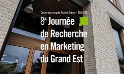 [25/03/2022] 8è JRMGE 2022 – Journée de Recherche en Marketing du Grand Est