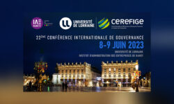 22ème Conférence Internationale de Gouvernance / CIG