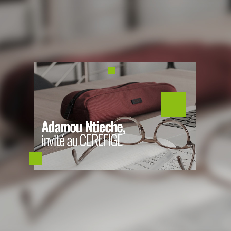 You are currently viewing Adamou Ntieche, invité au CEREFIGE